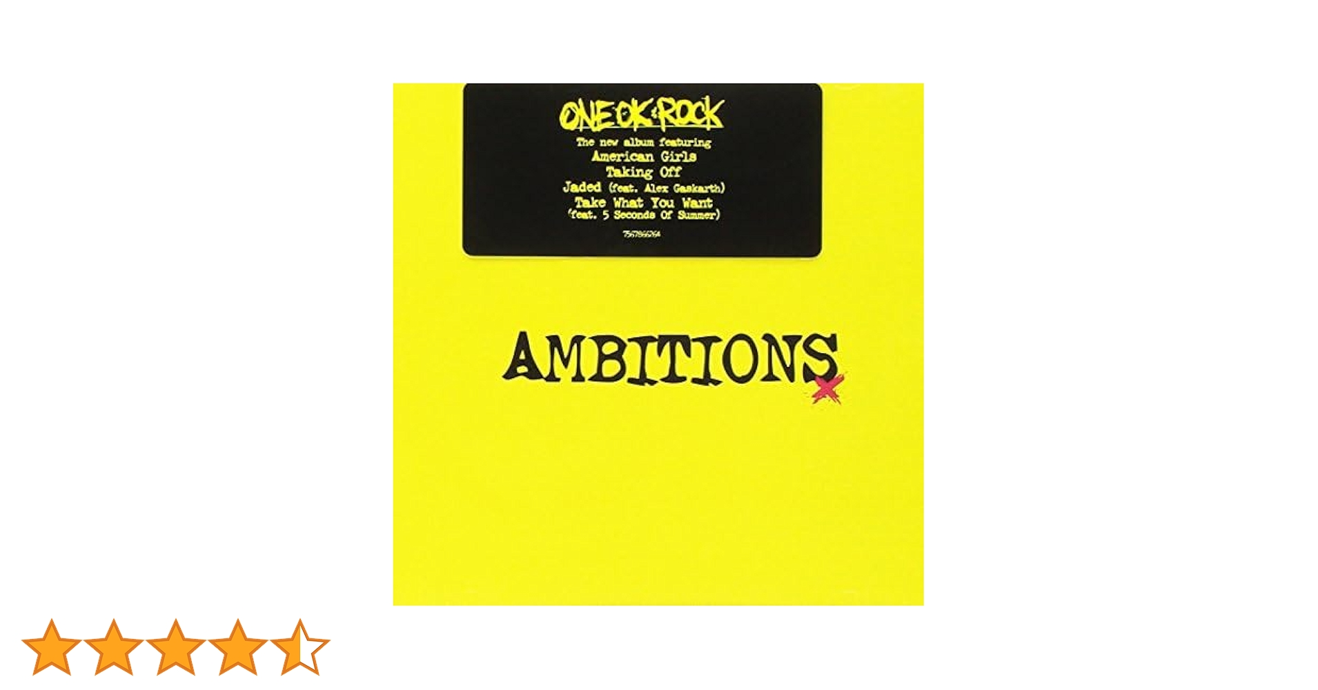 Amazon.co.jp: Ambitions: ミュージック